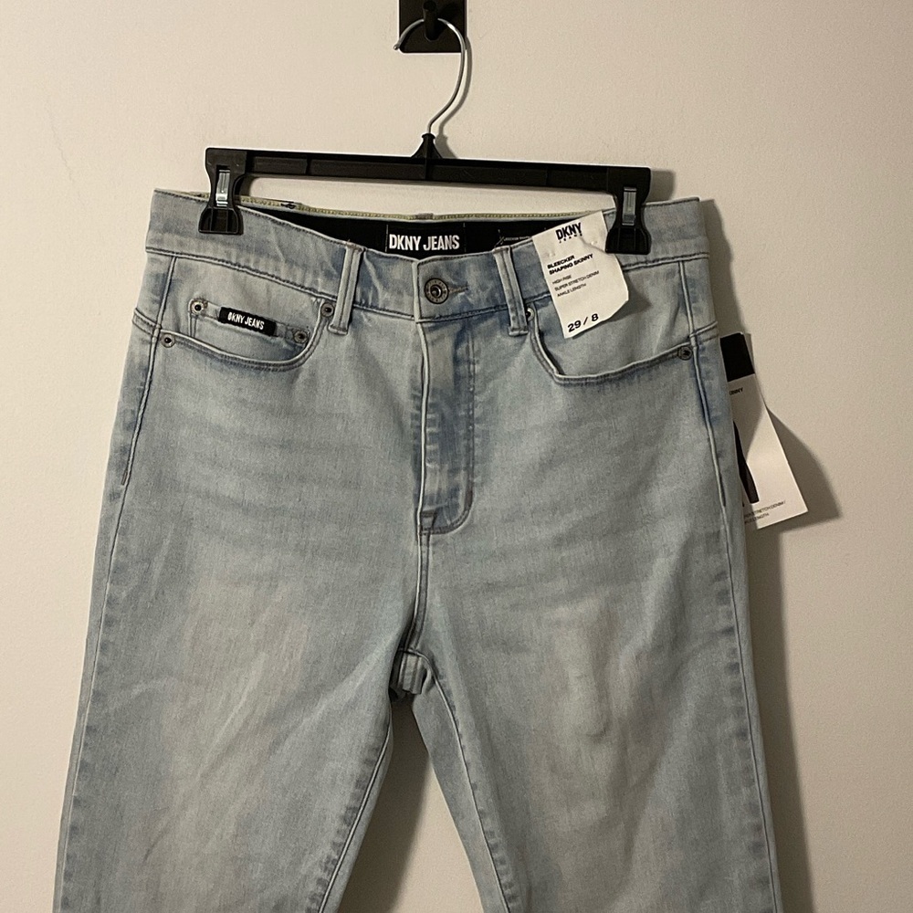 DKNY Light Blue Skinny Jeans - Picture 2 of 4